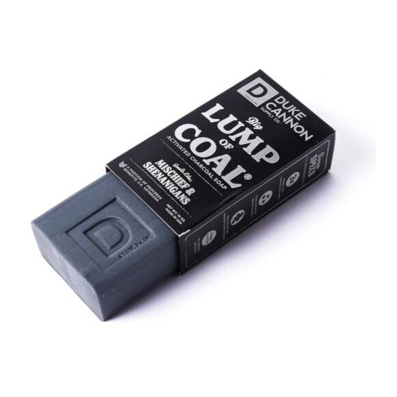 2 Duke Cannon Supply Co. Lump of Coal Big Ass Brick Bar Soap 10 OZ Each - Picture 2 of 3